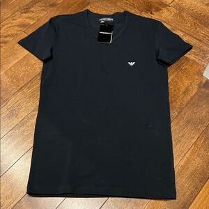 Emporio Armani women’s Tee in Black with Logo S